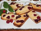 Financiers aux framboises