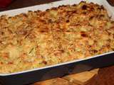 Gratin de pates cremeux a la courgette