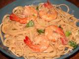 Linguine aux gambas