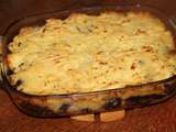 Parmentier de boudin noir aux chataignes