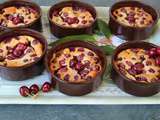 Petits clafoutis aux cerises