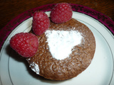 Petits fondants aux deux chocolats