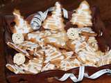 Petits sables de noel tres sapins