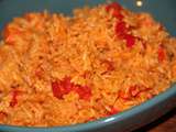 Riz jollof facon buea (cameroun), legumes et lait de coco