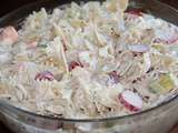 Salade de farfalles aux crevettes