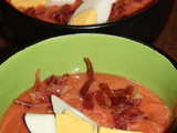 Salmorejo de cordoba (variante de gaspacho andalou)