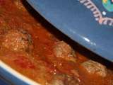 Tajine de boulettes de kefta