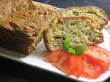 Cake aux courgettes et aux anchois