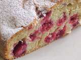 Du levain en trop, deux gâteaux, framboises ou pruneaux