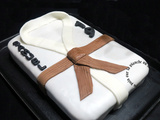 Gâteau d'anniversaire Kimono & ceinture marron