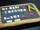 Gâteau d'anniversaire, My best teacher