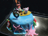 Gâteau d'anniversaire, princesse Vaiana