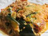 Gratin de courgettes façon lasagnes