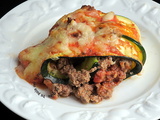 Lasagnes de courgettes roulées à la mozzarella