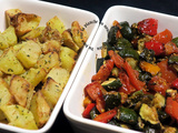 Légumes rôtis à l'Air Fryer