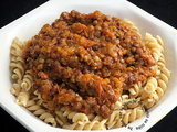 Lentilles à la bolognaise au Companion