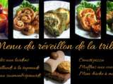 Menu du réveillon de la tribu