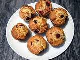 Muffins au levain et au framboises