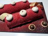 Noël 2017, bûche glacée La Divine  coco, passion