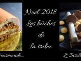 Noêl 2018...les bûches de la tribu