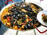 Paella pour 16 personnes - du pain sur la planche.....ou nourrir sa tribu