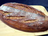 Pain de campagne au levain liquide