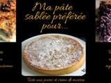 Pâte sablée préférée