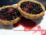 Tartelettes aux fruits rouges pour la Saint Valentin