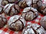 Craquelés ou crinkles au chocolat