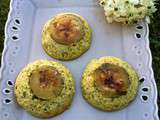 Flans de courgettes