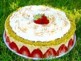 Fraisier pistache