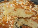 Gateau amandine aux abricots