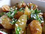 Pommes de terre au gremolata de parmesan