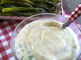 Sauce mousseline pour asperges