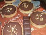 Tartelettes au chocolat au caramel