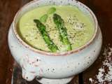 Velouté d'asperges au parmesan