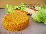 Timbale de quinoa et lentilles corail au curry: version Cook'in