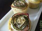 Tourbillons de Courgettes et Bacon