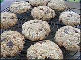  Cow-boy Cookies  de Madame Bush [Flocons d'avoine, noix de coco et noix de pécan]