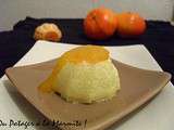 Flan et son coulis de mandarines