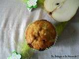 Muffin aux Poires et au Caramel au Beurre Salé