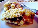 Crumble de ratatouille