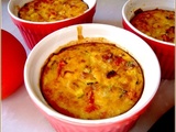 Flans tomate courgette