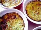 Gratins de courgettes au pesto