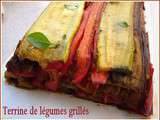 Terrine de légumes grillés au chutney de tomate