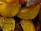 Confiture de prunes bleues