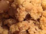 Crumble aux pommes