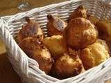 Gougères et chantilly à la fourme d'Ambert