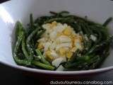 Salade de haricots verts