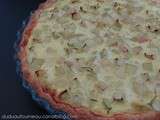 Tarte a la rhubarbe